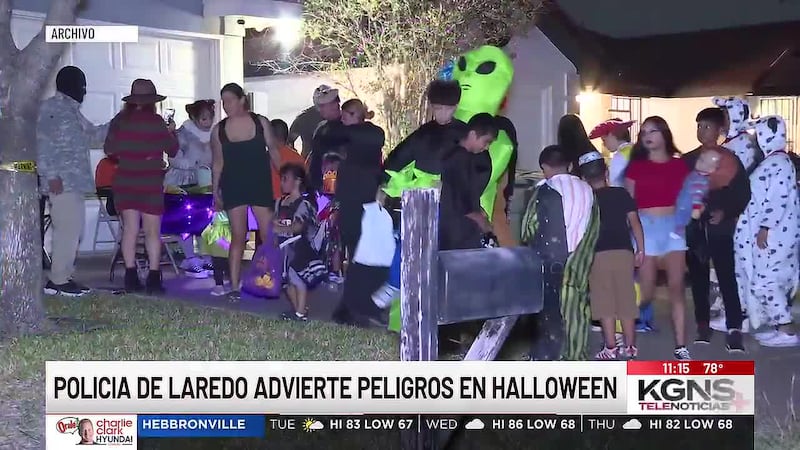 Policía de Laredo advierte sobre los peligros en Halloween