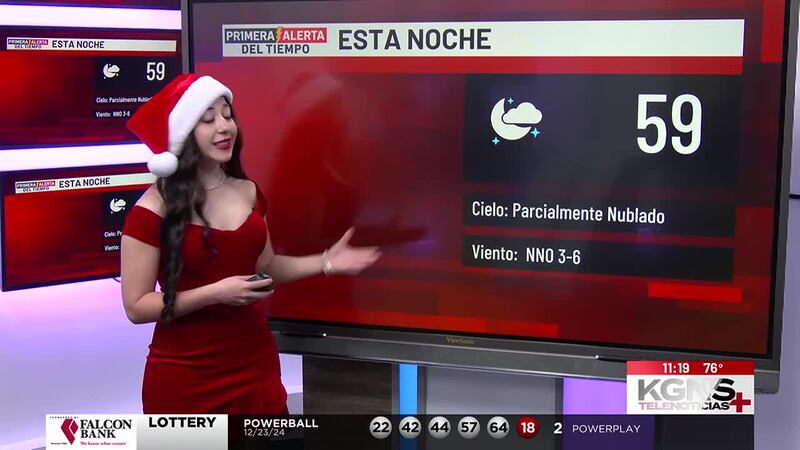 ¿Cómo van a estar las Temperaturas esta Noche Buena?