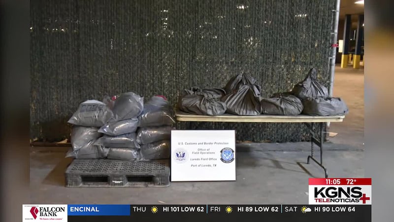 Decomisan 660 libras de metanfetamina en Laredo