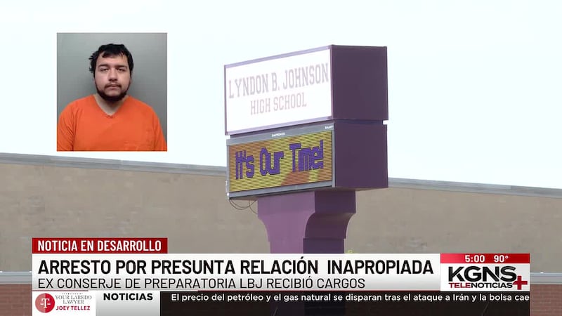 Exempleado de UISD arrestado por presunta relación inapropiada con estudiante