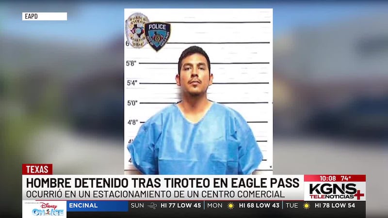 Hombre es detenido tras tiroteo en Eagle Pass