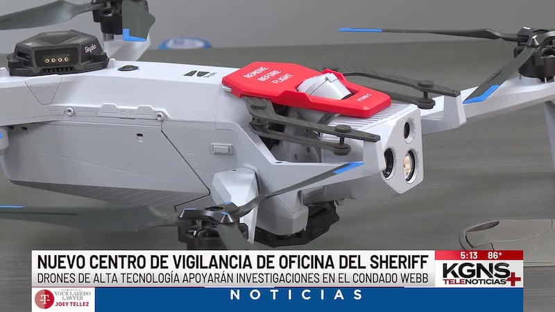 Presentan nuevo centro de vigilancia de Oficina del Sheriff del Condado de Webb