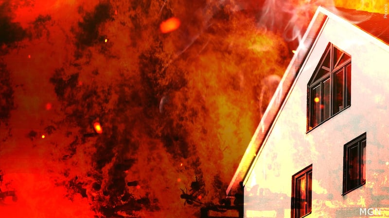 Deputies said the fire started in the shed and spread to the home.