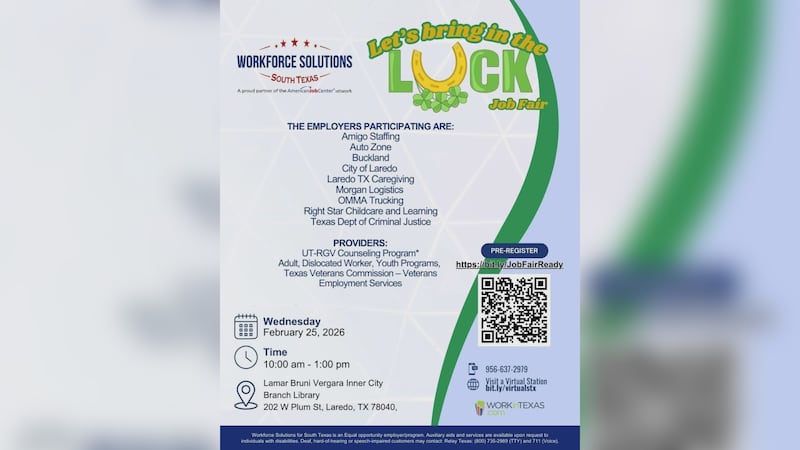 South Texas Workforce Solutions "Let's bring in the Luck"