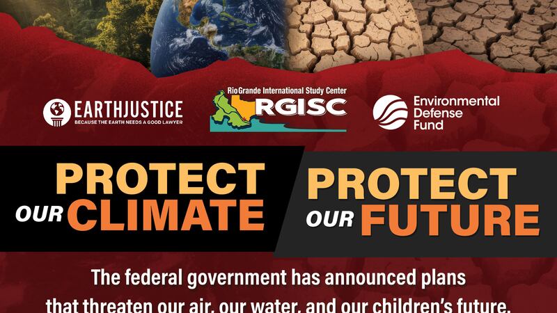 Protect our climate flyer