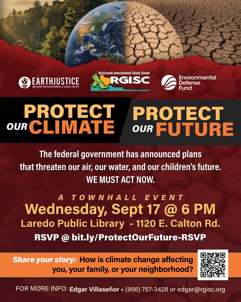 Protect our climate flyer