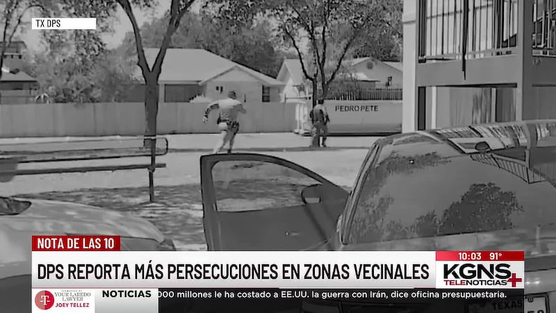 Aumentan persecuciones ligadas a tráfico de personas en Laredo, advierte DPS