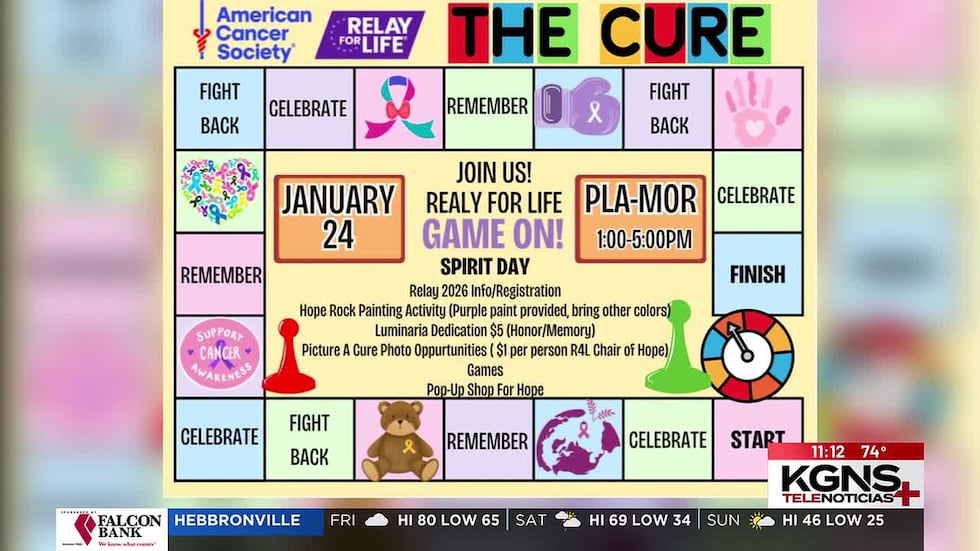 Invitan a la comunidad de Laredo a un evento para combatir el cáncer
