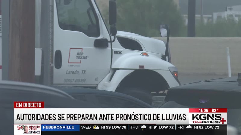 Autoridades de Laredo se preparan ante pronósticos de lluvias
