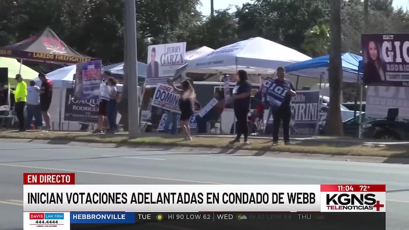 Inician votaciones adelantadas en Condado de Webb