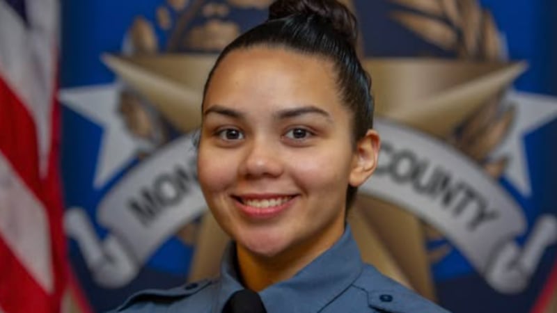 Erika Serrato, agente de la Oficina del Sheriff del condado de Montgomery