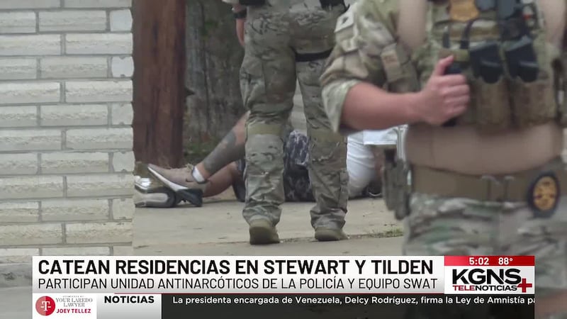 Catean dos residencias en el área central de Laredo