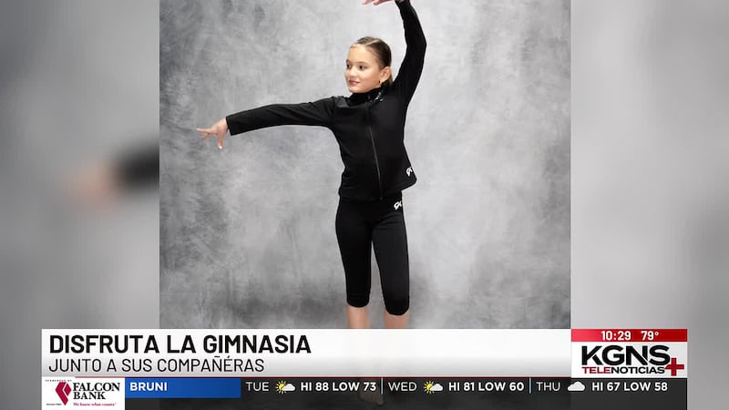 Heily Nieves Logró Calificación Perfecta en Barras Asimétricas en Competencia de Gimnasia en...