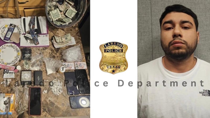 Laredo police arrest man suspected of distributing narcotics