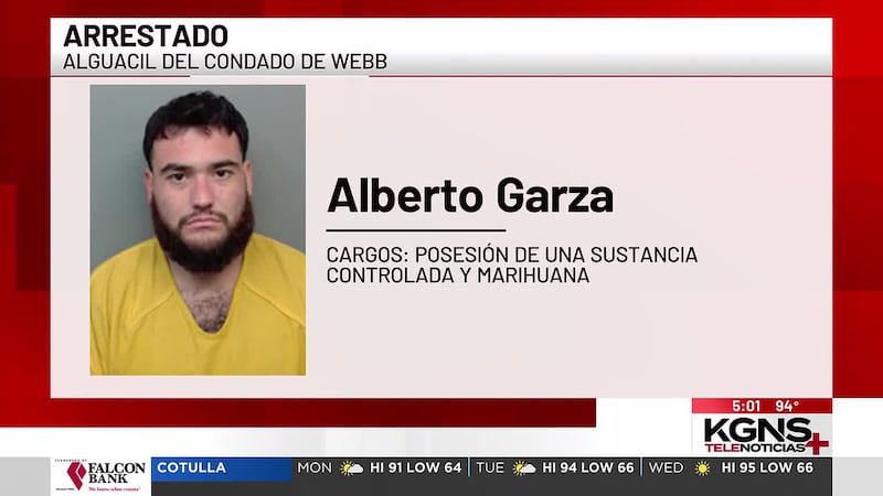 Hombre es detenido por posesión de una sustancia controlada y marihuana