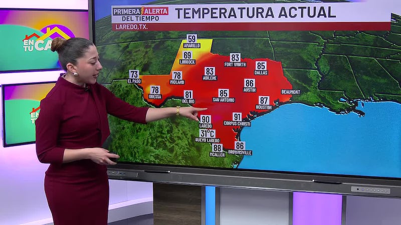 ¿Calor o fresco? Este es el reporte del tiempo para este miércoles en Laredo