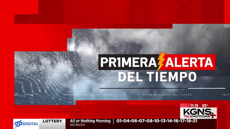 Temperaturas cálidas , Probabilidades de lluvia el viernes