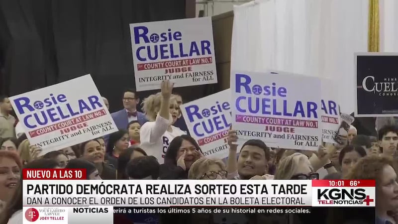 Sorteo de posiciones en boleta electoral del partido Demócrata