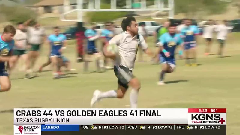 Laredo Rugby Club, Golden Eagles Perdieron Contra Corpus Christi Crabs en Casa