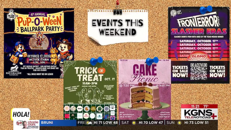Hola! Laredo te invita a eventos este fin de semana en Laredo