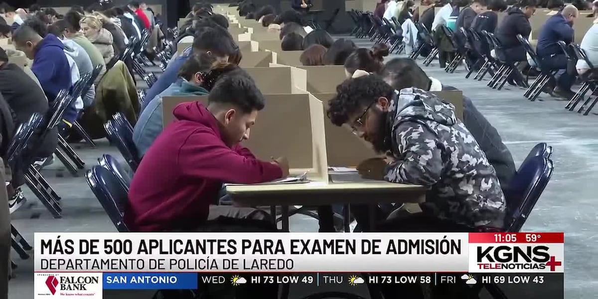 >Laredo Police Academy: Over 500 Apply for Entrance Exam >Laredo Police Academy: Over 500 Apply for Entrance Exam