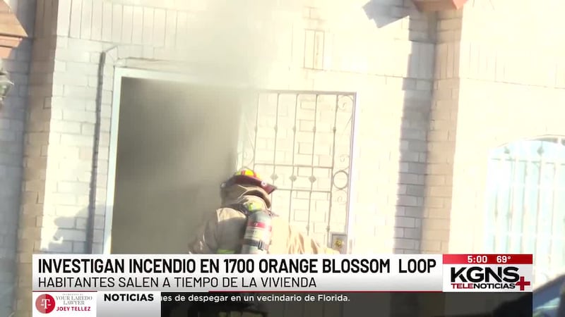 Investigan incendio en vivienda al norte de Laredo