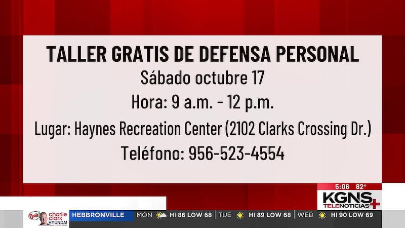 Alguacil de Webb invita a clase anual gratuita de defensa personal para mujeres