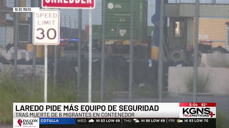 Buscan más equipo para detectar personas en contenedores