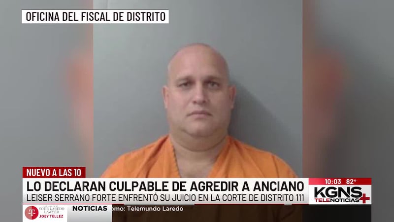 Hombre es declarado culpable por agredir a un anciano