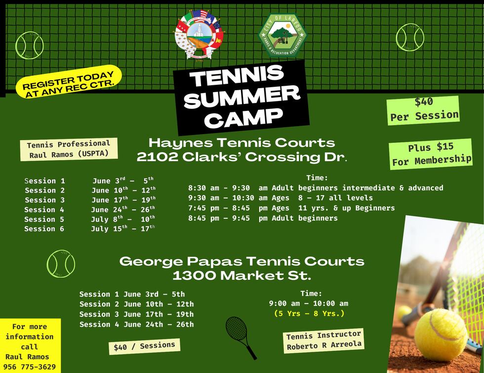 Tennis Summer Camp 2025