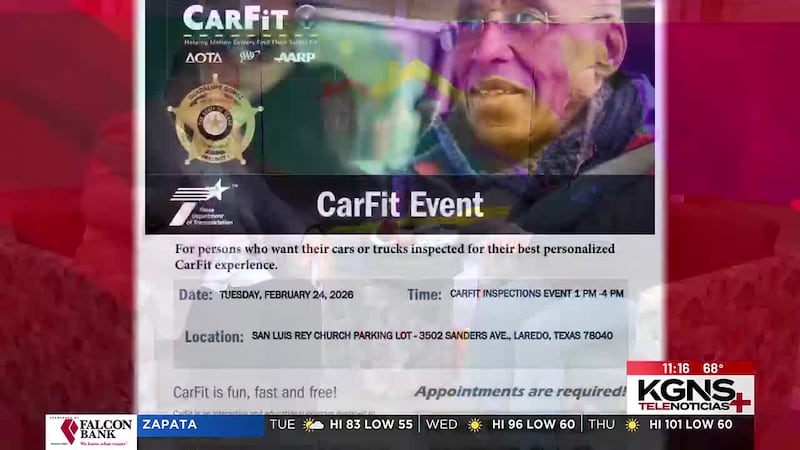 TXDOT invita a programa de conducción ‘Carfit’