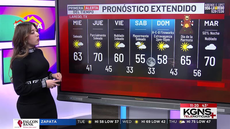 Días fríos en Laredo