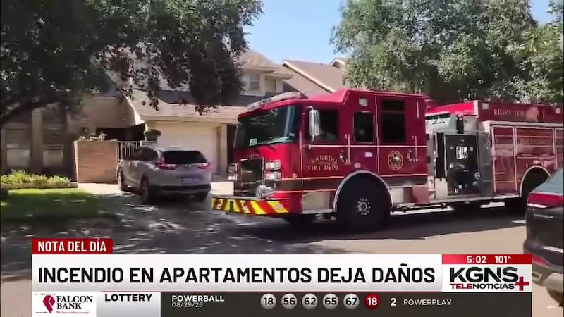 Incendio en apartamentos de Laredo deja unidades dañadas