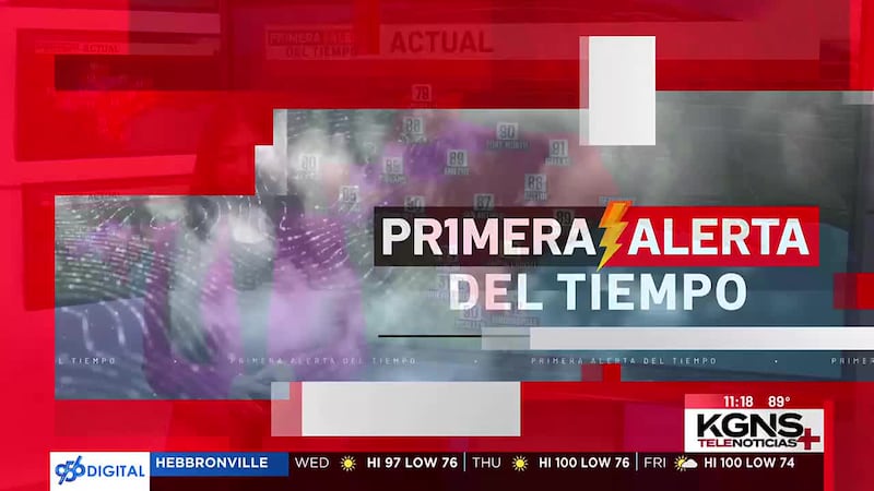 El calor continúa con posibilidades de lluvia a partir del fin de semana