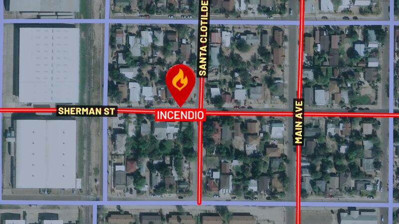 Vivienda es incendiada al oeste de Laredo