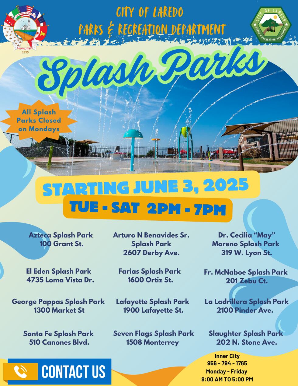 Splash Parks 2025