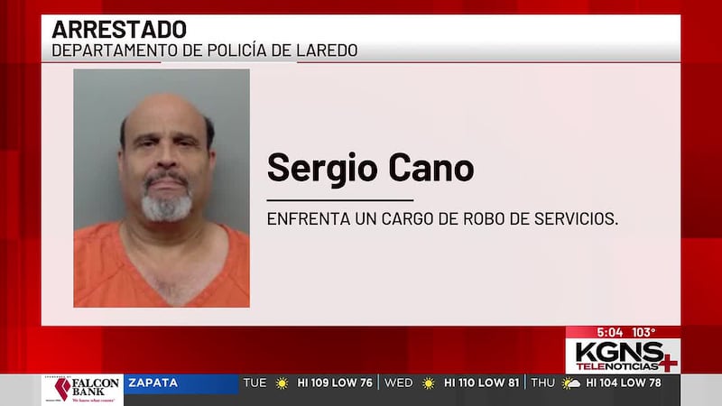 Arrestan en Laredo a hombre acusado de robo de servicios por traslados de carga de $26 mil