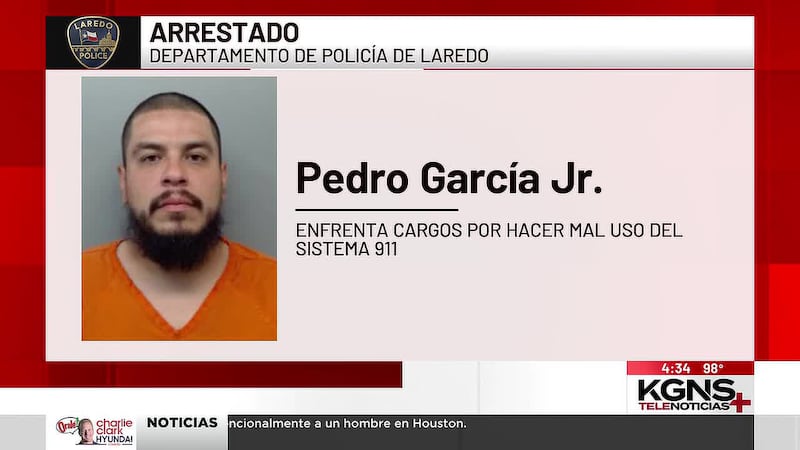Arrestan a hombre en Laredo por mal uso del 911