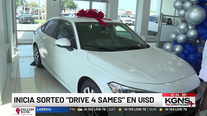 Programa ‘Drive 4 Sames’ premiará a estudiante de UISD con asistencia perfecta