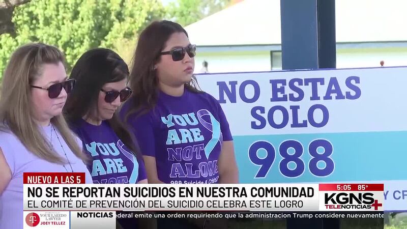 Celebran por cero casos de suicidios en la comunidad de Laredo
