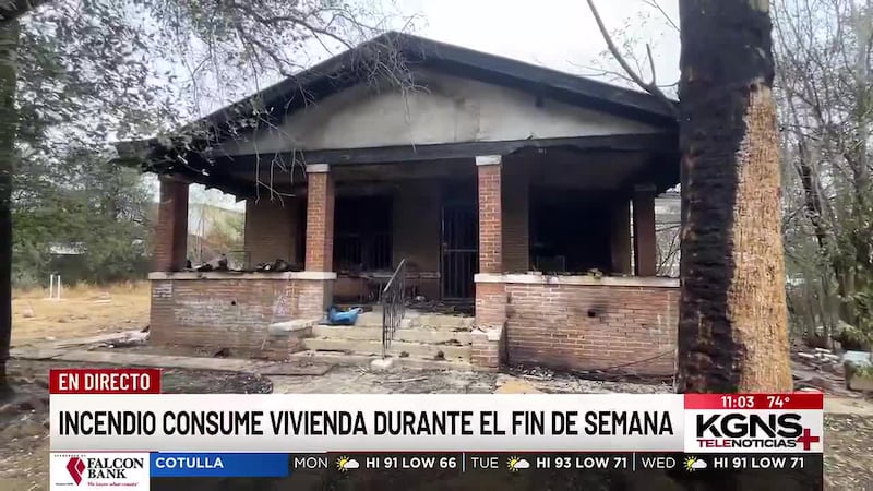 Investigan posibles causas de incendio en vivienda desocupada