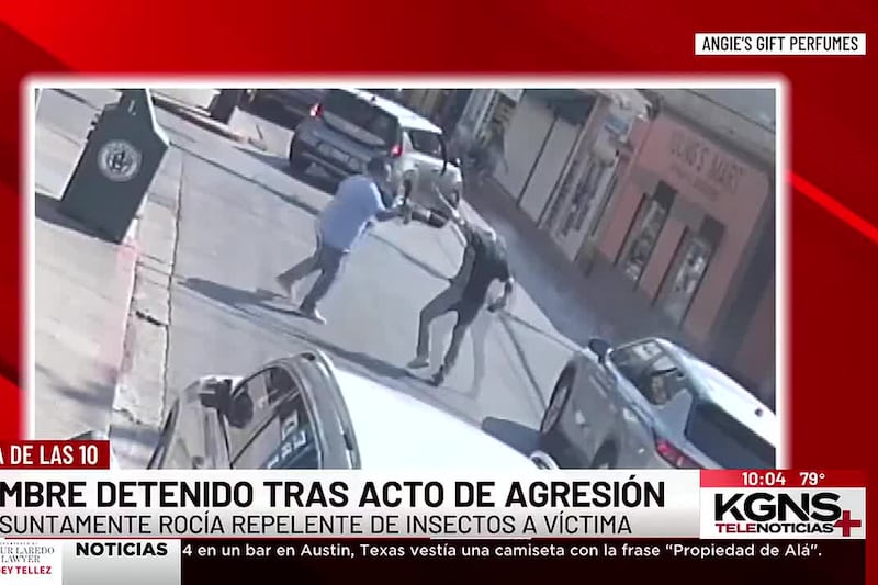Hombre detenido tras usar repelente contra insectos en altercado en el centro de Laredo