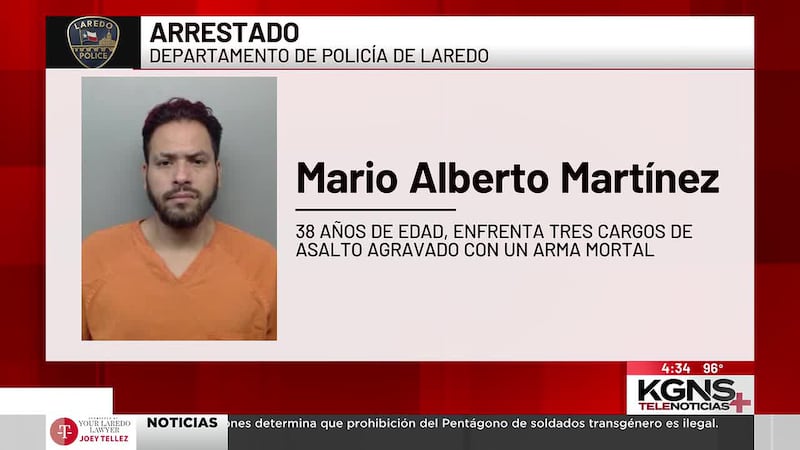 Identifican a hombre arrestado por presuntamente amenazar con un rifle a varias personas