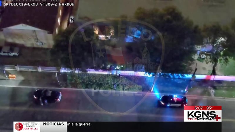 Drones ayudan a capturar a sospechoso de robo a vehículos en Laredo