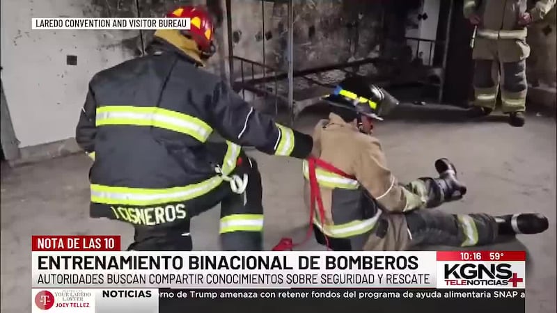 Realizan entrenamiento Binacional de Bomberos