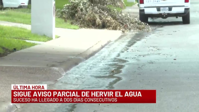 Aviso parcial de hervir el agua en Laredo logra extenderse en su segundo día