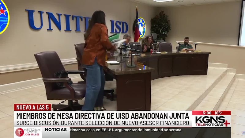 Tensión en junta de UISD tras disputa por selección de asesor financiero