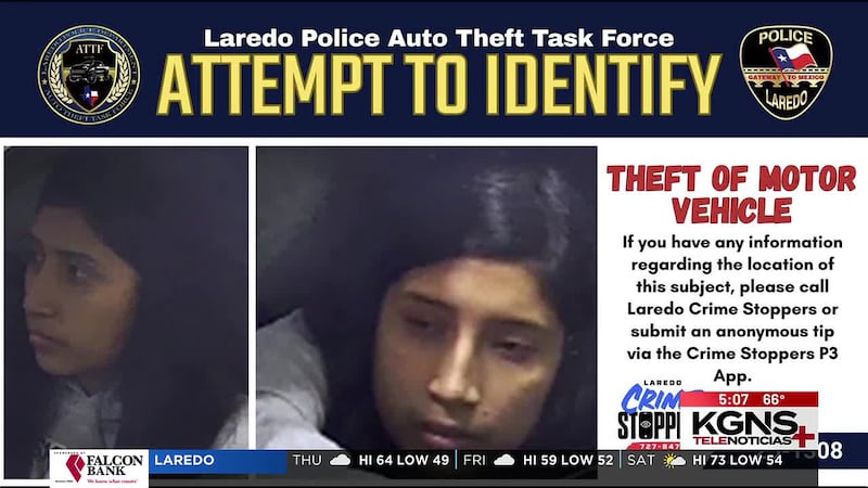 Piden ayuda para identificar a sospechosa involucrada en robo de vehículo