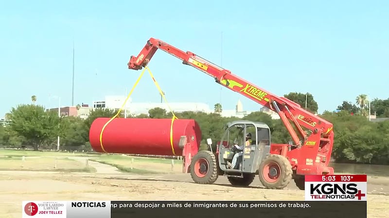 Termina remoción de boyas en el Río Grande tras inundación