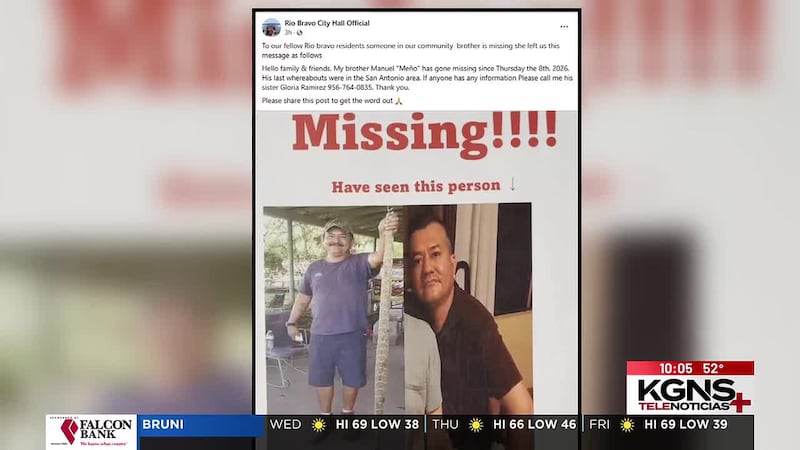 Piden ayuda para localizar a Laredense reportado como desaparecido